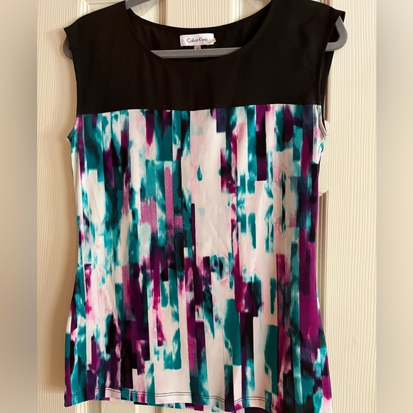 Calvin Klein Tank Blouse - Picture 1 of 2